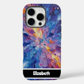 Constellatie Abstracte Telefoon Hoesje (Achterkant)