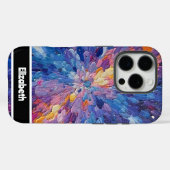 Constellatie Abstracte Telefoon Hoesje (Achterkant (horizontaal))