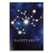 constellatie | Boogschutter | Trouwtafelnummer Kaart (Achterkant)