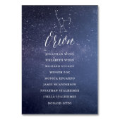 Constellatie Bruiloft Zitkaart Kaart Orion (Voorkant)