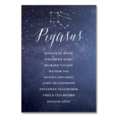 Constellatie Bruiloft Zitkaart Kaart Pegasus (Voorkant)