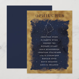 Constellatie Celestial Zitgrafiek OPHIUCHUS