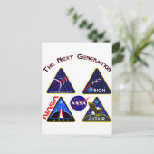 Constellatie: De volgende generatie Briefkaart (Staand voorkant)