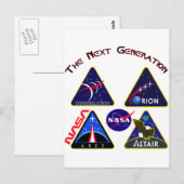 Constellatie: De volgende generatie Briefkaart (Voorkant / Achterkant)