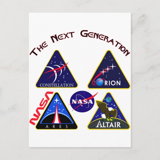 Constellatie: De volgende generatie Briefkaart (Voorkant)