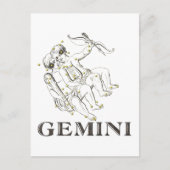 Constellatie: Gemini Briefkaart (Voorkant)