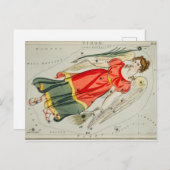  constellatie illustratie briefkaart (Voorkant / Achterkant)