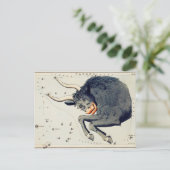  constellatie illustratie briefkaart (Staand voorkant)