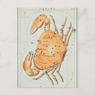  constellatie illustratie briefkaart