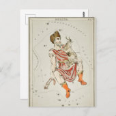  constellatie illustratie briefkaart (Voorkant / Achterkant)