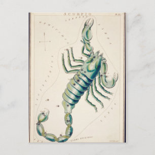  constellatie illustratie briefkaart