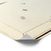 constellatie illustratie poster (Hoek)
