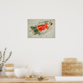  constellatie illustratie poster (Keuken)