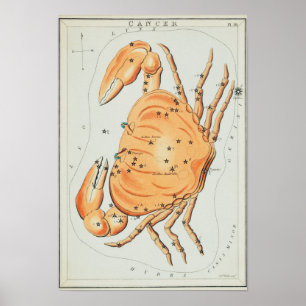  constellatie illustratie poster