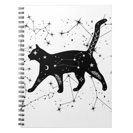 constellatie katten notitieboek (Voorkant)