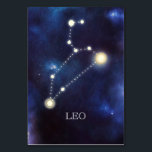 constellatie | Leeuw | Trouwtafelnummer Kaart<br><div class="desc">Dierenriem tekens,  sterrenbeeld,  Leeuw tafel nummer kaart</div>