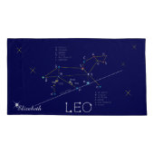 Constellatie LEO uniek, elegant Kussensloop (Achterkant)