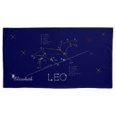 Constellatie LEO uniek, elegant Kussensloop (Voorkant)