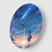 Constellatie met vallende sterren grote klok (Hoek)