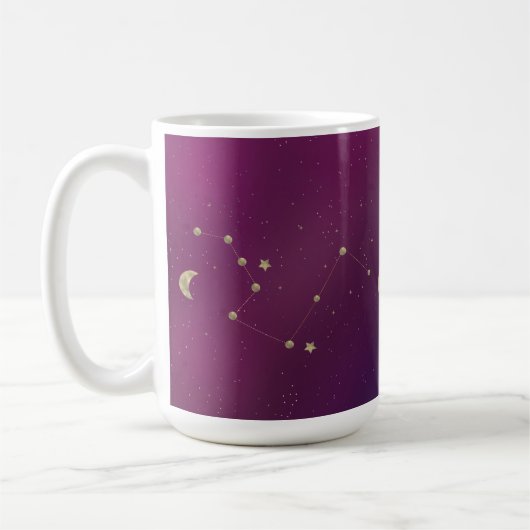 Constellatie Ombré Galaxy  Koffiemok (Links)