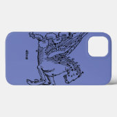 Constellatie: Pegasus Case-Mate iPhone Case (Achterkant (horizontaal))