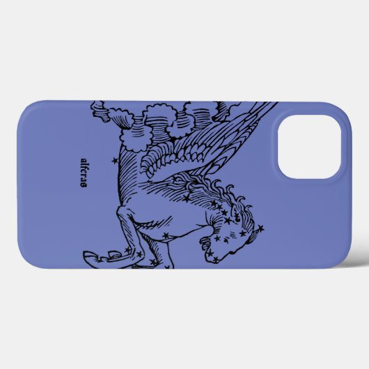 Constellatie: Pegasus Case-Mate iPhone Case (Achterkant (horizontaal))