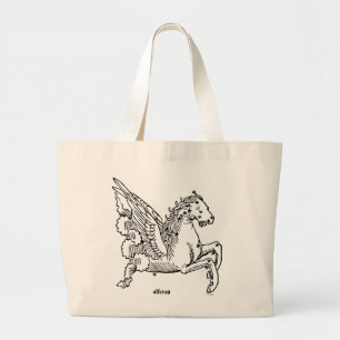 Constellatie: Pegasus Grote Tote Bag