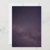 Constellatie Sterrennacht Hemels Huwelijk Kaart (Achterkant)