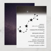 Constellatie Sterrennacht Hemels Huwelijk Kaart (Voorkant / Achterkant)