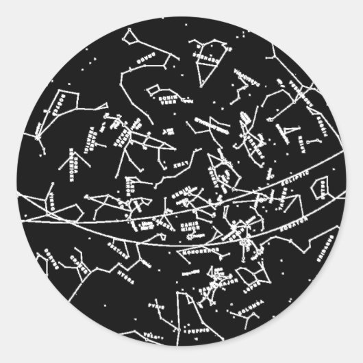 Constellatie Sticker (Voorkant)