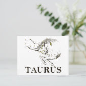Constellatie: Taurus Briefkaart (Staand voorkant)
