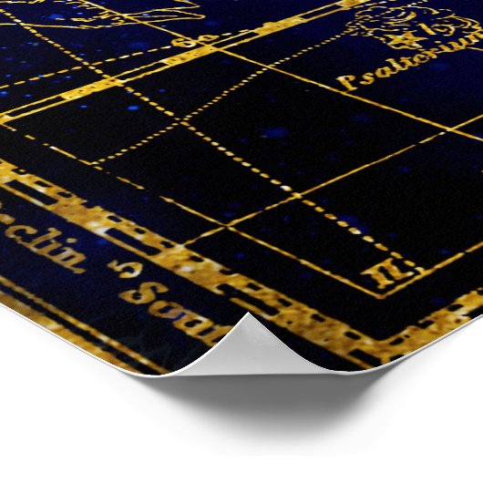 Constellatie van Aries Poster (Hoek)