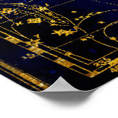 Constellatie van Bootes Poster (Hoek)