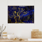 Constellatie van Bootes Poster (Keuken)