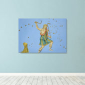 Constellatie van Bootes uit 'Uranometria' door Joh Canvas Afdruk (Insitu (Houten vloer))