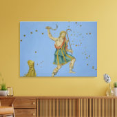 Constellatie van Bootes uit 'Uranometria' door Joh Canvas Afdruk (Insitu (Woonkamer))