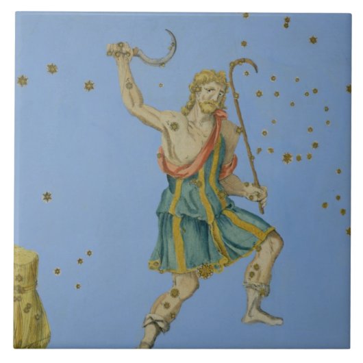 Constellatie van Bootes uit 'Uranometria' door Joh Tegeltje (Voorkant)