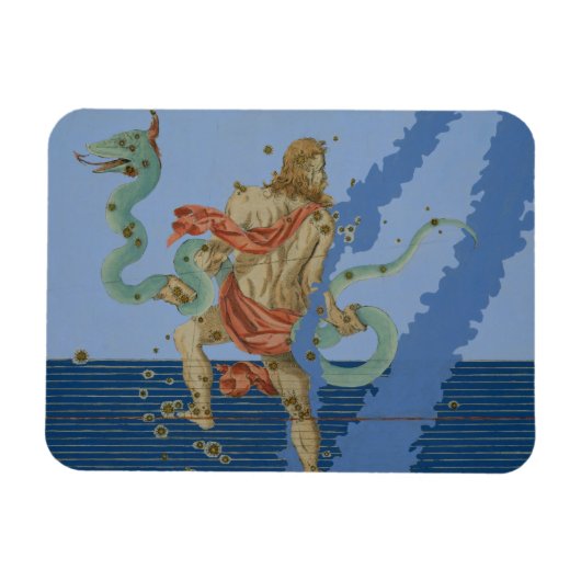 Constellatie van de Ophiuchus Group uit de "Uranom Magneet (Horizontaal)
