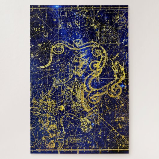 Constellatie van Draco Legpuzzel (Verticaal)