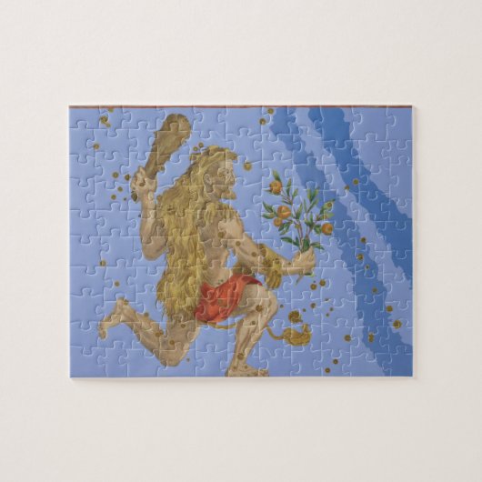 Constellatie van Hercules Lion's Pelt uit 'Urano' Legpuzzel (Horizontaal)