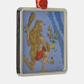 Constellatie van Hercules Lion's Pelt uit 'Urano' Metalen Ornament (Rechts)