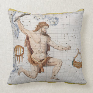 Constellatie van Hercules met Corona en Lyra, pl Kussen