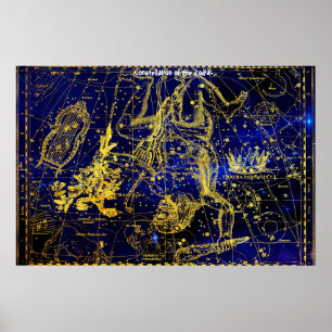Constellatie van Hercules Poster