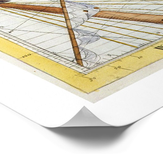 Constellatie van Monoceros met Canis Major en Mi Poster (Hoek)