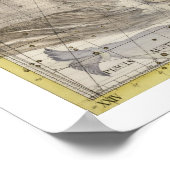 Constellatie van Pegasus, bord 25 uit Atlas Coe Poster (Hoek)