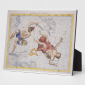 Constellatie van Perseus en Andromeda uit Atla Fotoplaat (Zijkant)