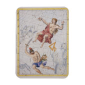 Constellatie van Perseus en Andromeda uit Atla Magneet (Verticaal)