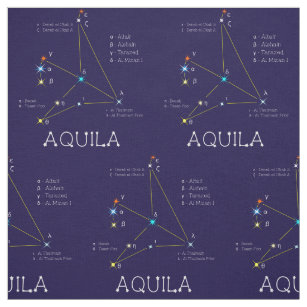 Constellatie van sterren Aquila of Eagle Stof