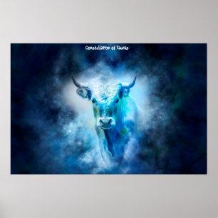 Constellatie van Tauras Poster