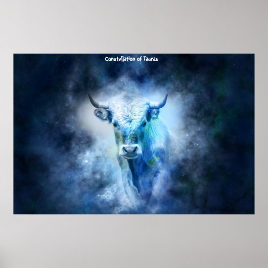 Constellatie van Tauras Poster (Voorkant)